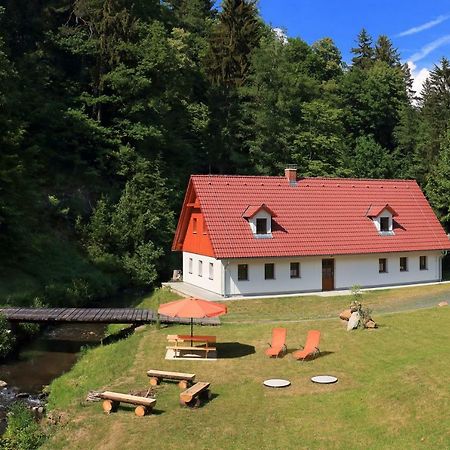 Chalupa U Prvni Skaly Chřibská Exteriör bild