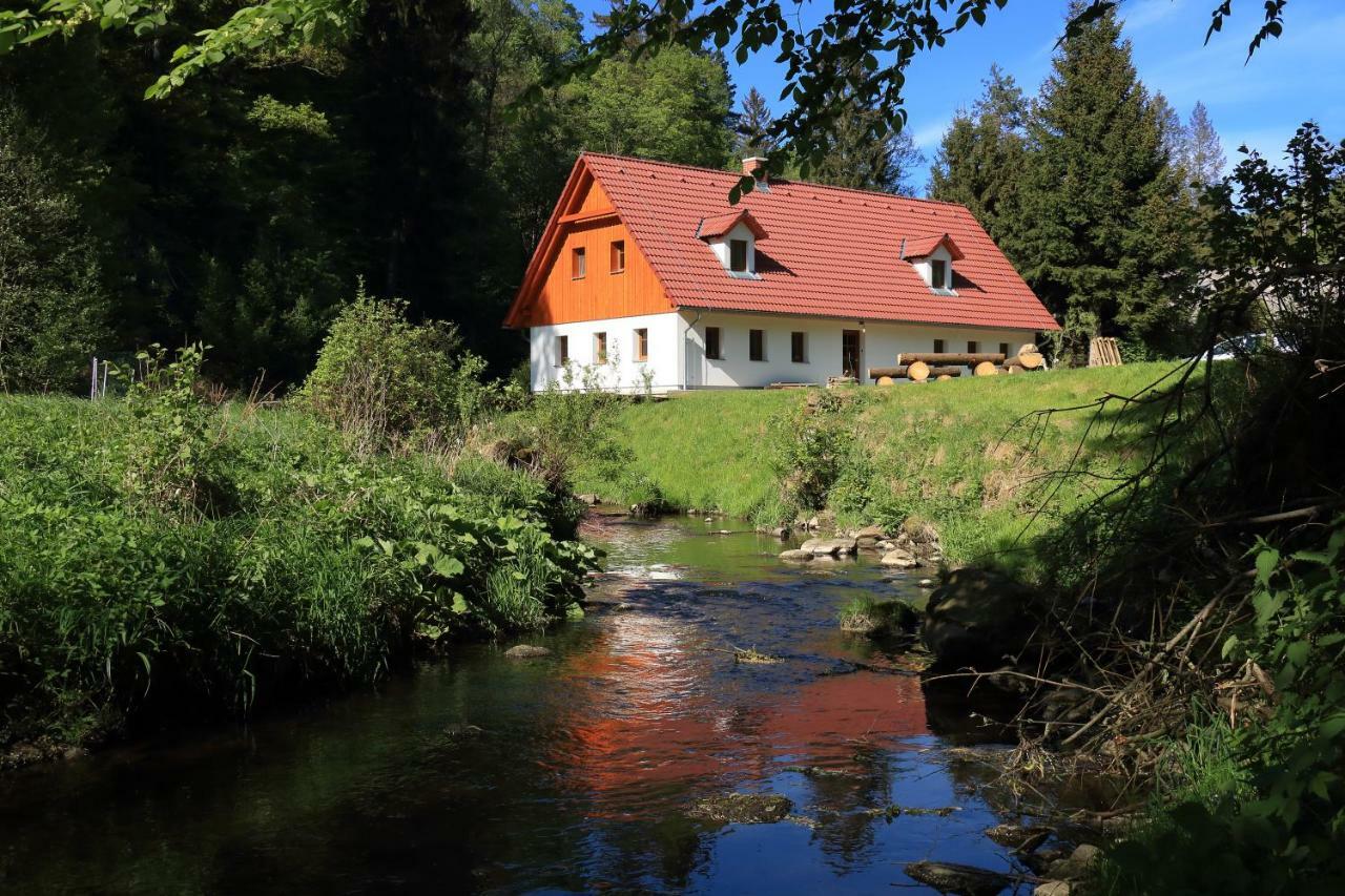 Chalupa U Prvni Skaly Chřibská Exteriör bild